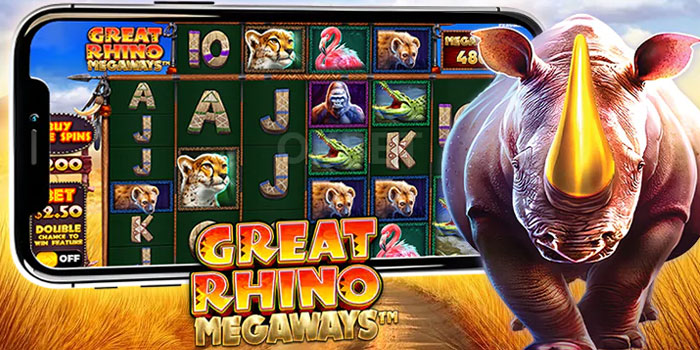 Pola Terbaru Slot Great Rhino Megaways Anti Boncos